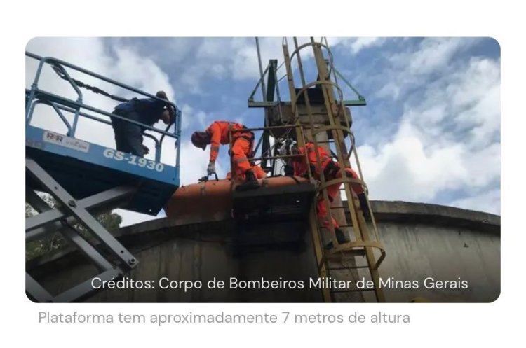 Trabalhador é prensado em máquina de fábrica de tecidos em Sete Lagoas