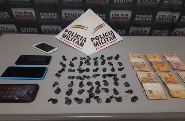 Polícia Militar prende suspeitos por tráfico de drogas em festa no Bairro Jardim dos Pequis
