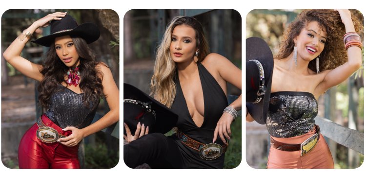 Veja: Votação popular define as três finalistas do concurso Rainha do Pedro Leopoldo Rodeio Show 2023