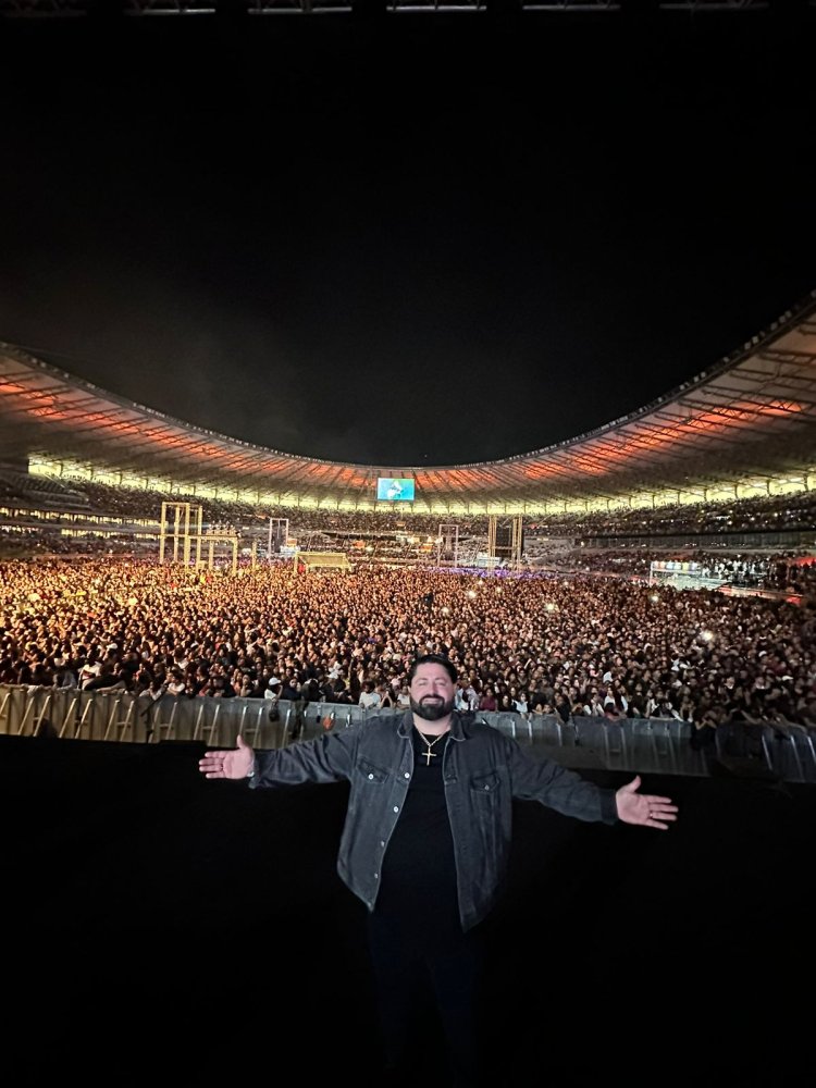 Fábio Lacerda comemora o sucesso do Ore Comigo Music Festival