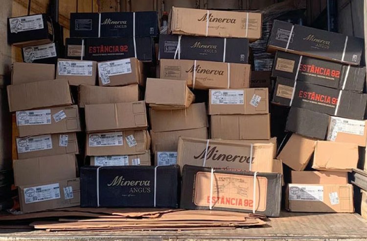 Polícia recupera carga roubada de carne destinada a supermercados no Barreiro