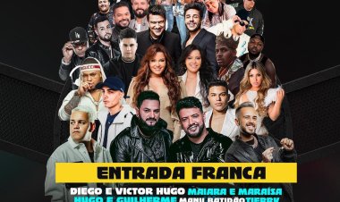ATENÇÃO: Cidade de Contagem será palco do Brazilian Fest Show que vai reunir destaques da cena musical nacional