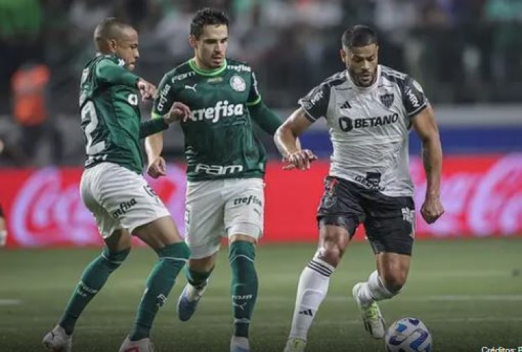 Atlético joga mal, só empata com Palmeiras e sai fora da Libertadores