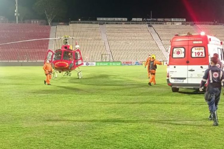 Arena do Jacaré libera espaço para socorro de vítimas de incêndio no Cidade de Deus