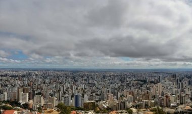 BH terá céu nublado e pancadas de chuva nesta segunda-feira; veja a previsão