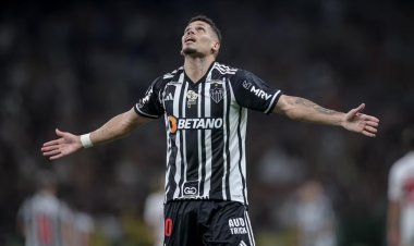 Paulinho é o 3º com mais gols pelo Atlético numa edição de Brasileiro