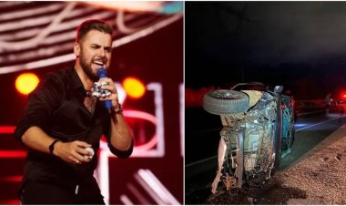 Zé Neto, da dupla com Cristiano, tem alta de hospital após acidente com carro na BR-153