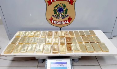 PM apreende 47 kg de ouro do garimpo ilegal em Manaus; PF diz que é a maior apreensão da história do Amazonas