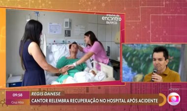 Regis Danese fala sobre 'conversa com Deus' após grave acidente: 'Pensei que ia morrer'
