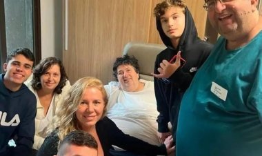 Neto recebe alta médica após ficar quase um mês internado