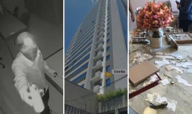 Criminosos de São Paulo invadem prédio em Goiânia, furtam joalheria e fogem do 11º andar de rapel, diz polícia