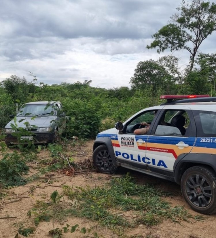 Carro furtado em Montes Claros há 11 dias, é encontrado em Capitão Enéas