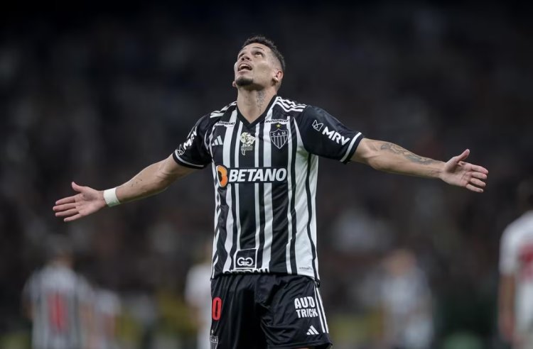 Paulinho é o 3º com mais gols pelo Atlético numa edição de Brasileiro