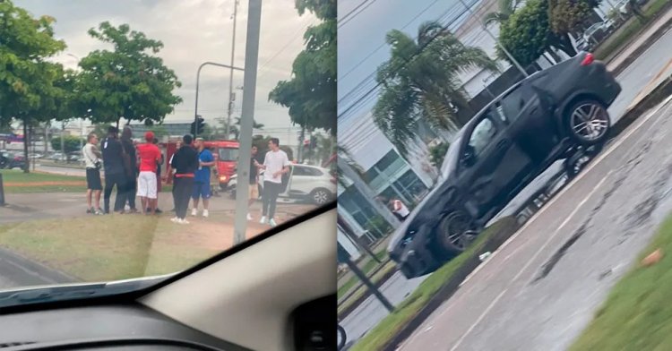 Após briga em boate, MC Poze se envolve em acidente de carro na Zona Oeste do Rio