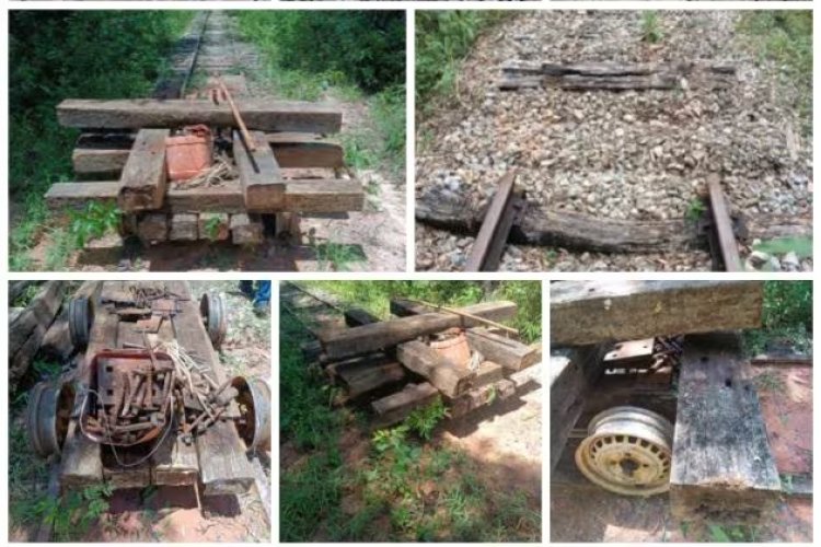 Grupo com três idosos é preso por furto de trilhos de trem em Minas Gerais