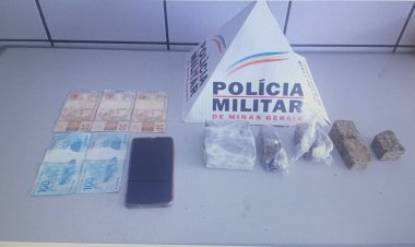 Ocorrência de violência doméstica resulta na apreensão de drogas