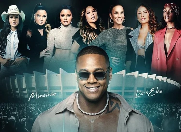 Léo Santana apresenta o projeto "Léo & Elas" no Mineirão neste sábado