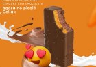 O MELHOR DO BOLO DE CENOURA COM CHOCOLATE AGORA NO PICOLÉ DA GELLAK
