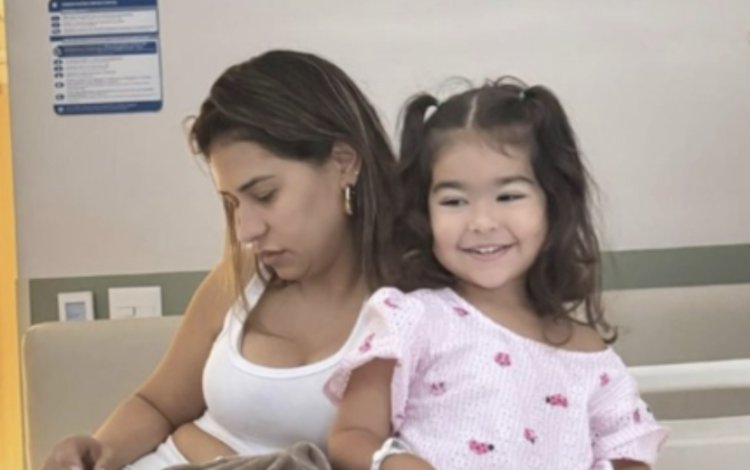 Covid Sazonal: Pediatra da filha de Simone Mendes explica por que ela foi internada