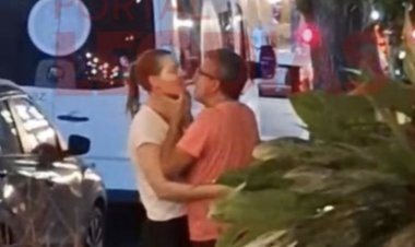 Eri Johnson é flagrado aos beijos com mulher misteriosa em Balneário Camboriú