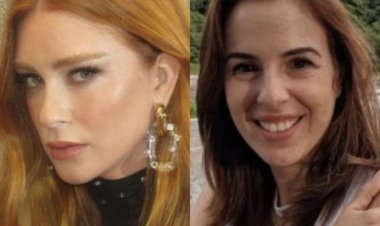 Marina Ruy Barbosa exibe bastidores de série sobre Suzane von Richthofen