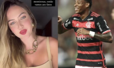 Modelo se pronuncia sobre suposto caso com jogador do Flamengo: “Não faz sentido”