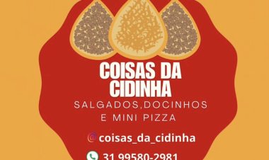 Coisas Da Cidinha - Deliciosos Salgados, Mini Pizzas e Docinhos