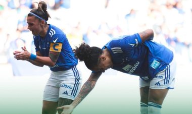 CRUZEIRO GOLEIA AMÉRICA E CONQUISTA BICAMPEONATO DO MINEIRO FEMININO