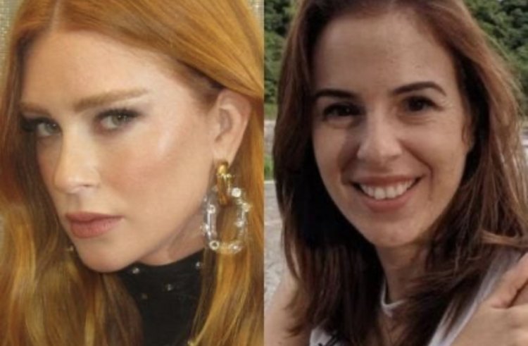 Marina Ruy Barbosa exibe bastidores de série sobre Suzane von Richthofen