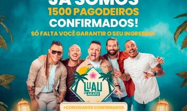 LUAU DO AKATU já é neste sábado no Mercado San Pietro!