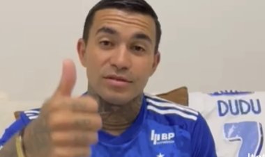 Anunciado pelo Cruzeiro, Dudu fala pela primeira vez após retorno e manda recado