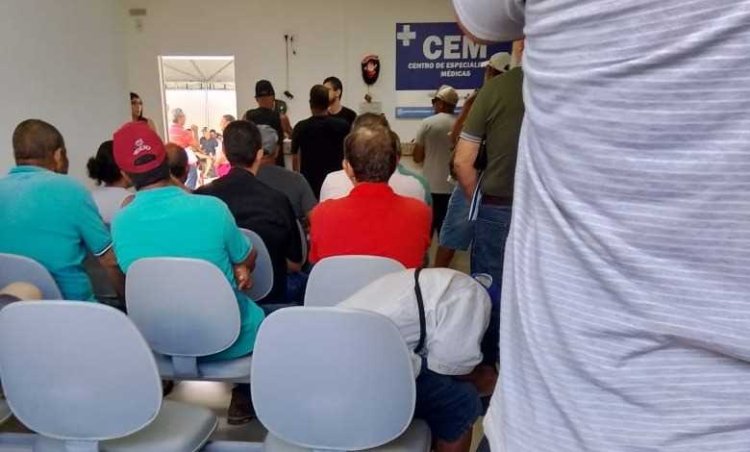 Saúde realiza exames com objetivo de reduzir fila de espera relacionada ao autocuidado do homem