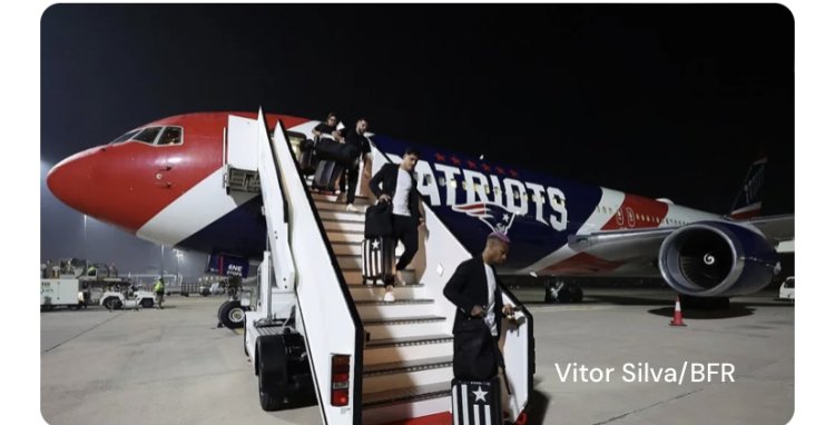 Jogador do Botafogo no chão e mais: jornal denuncia condições de avião da NFL