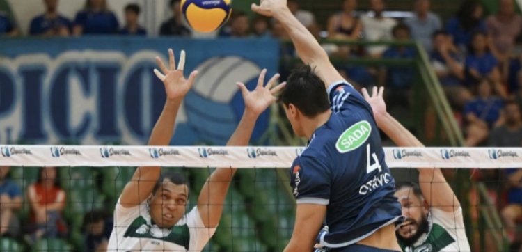 Sada Cruzeiro vence Goiás sem sustos e se isola na liderança da Superliga