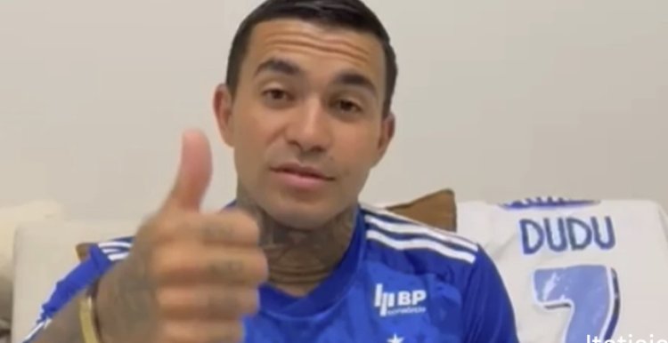 Anunciado pelo Cruzeiro, Dudu fala pela primeira vez após retorno e manda recado