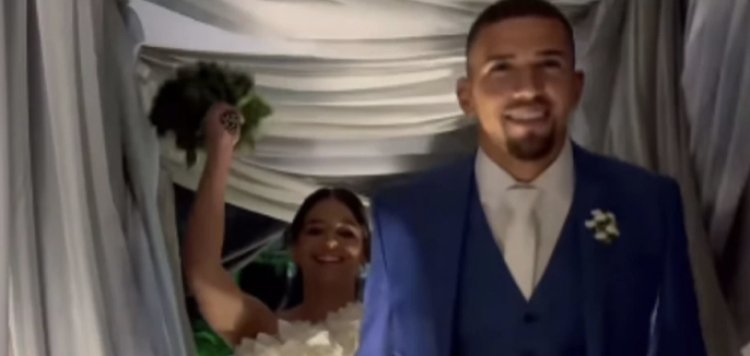 Jogadores do Cruzeiro marcam presença em casamento de goleiro do clube; veja