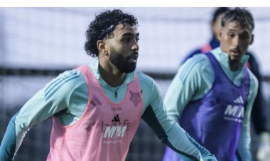 Gabigol balança as redes em primeiro treino do Cruzeiro na Flórida
