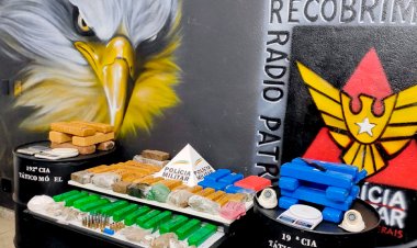 Polícia Militar de Sete Lagoas deflagra operação e prende quatro por tráfico de drogas