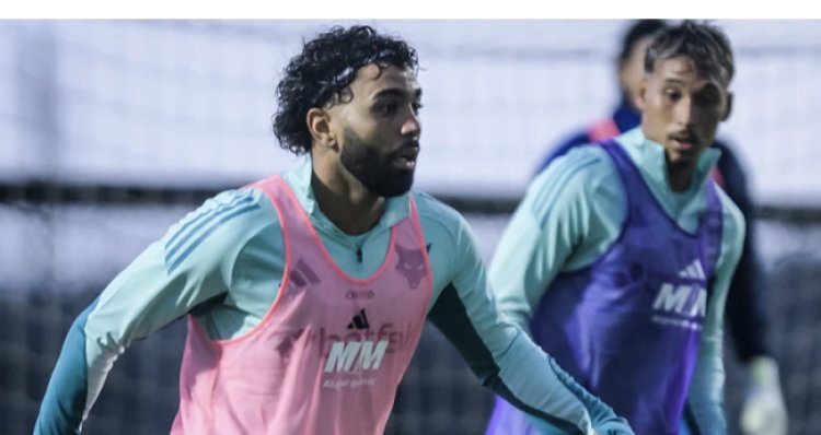 Gabigol balança as redes em primeiro treino do Cruzeiro na Flórida