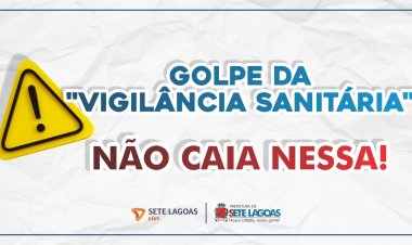 Vigilância Sanitária alerta para golpe em Sete Lagoas: falsos agentes tentam enganar comerciantes