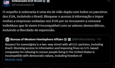 EUA enviam mensagem direta ao Brasil: “O respeito à soberania é uma via de mão dupla”