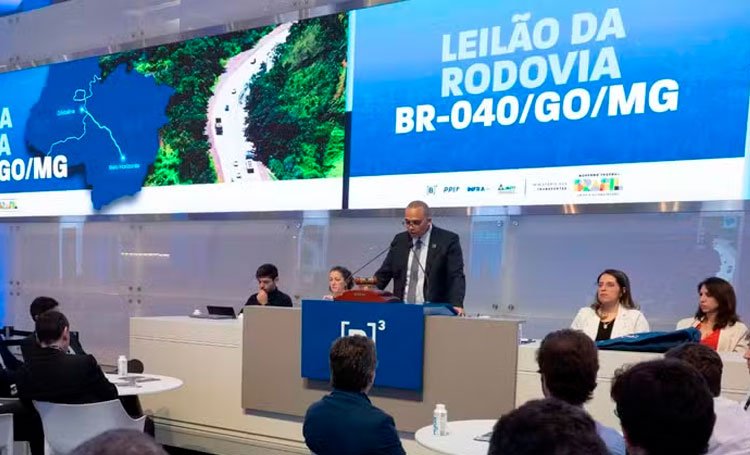 Concessão da BR-040 é oficializada, tarifa básica custará entre R$ 12,39 e R$ 16,94