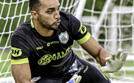 Goleiro do América inicia transição após lesão e se aproxima de retorno