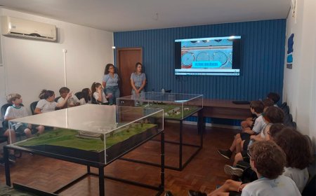 SAAE abre portas para estudantes em semana de conscientização sobre a água