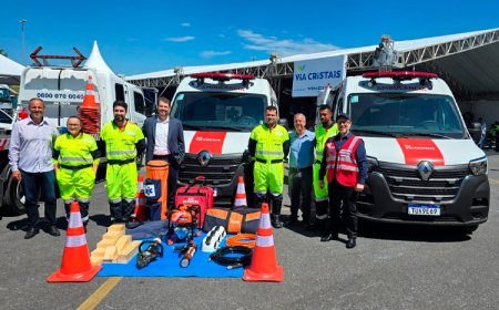 Via Cristais reforça segurança e assistência aos motoristas na BR-040