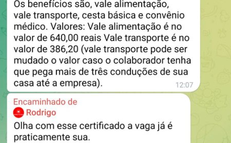 Golpe do falso emprego em Sete Lagoas: saiba como evitar