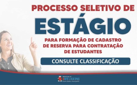 Inscritos em processo seletivo para estágio na Prefeitura já podem consultar classificação