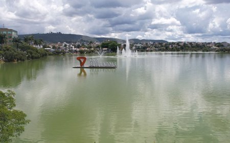 Porque a água da Lagoa Paulino está verde?