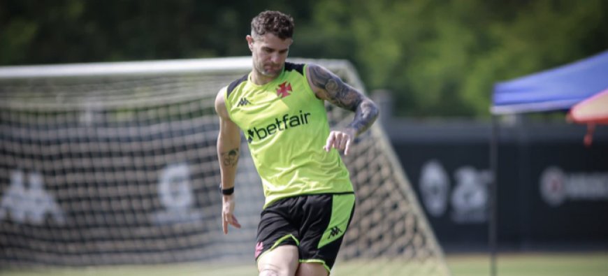 Pablo Vegetti define prioridade do Vasco para sair do longo jejum de títulos