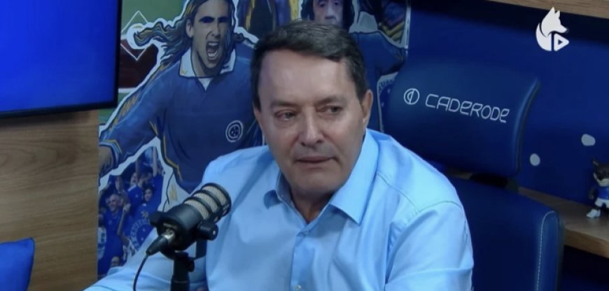 Pedro Lourenço se emociona ao falar de relação com torcida do Cruzeiro